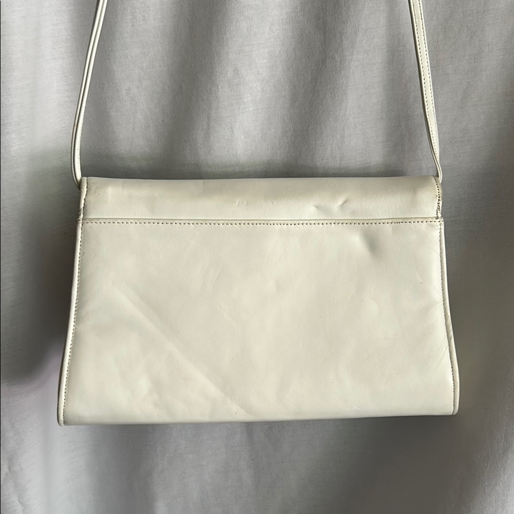 Source Unknown White And Black Geometric Clutch - image 6